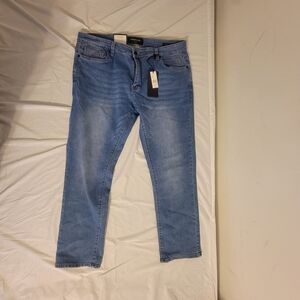 Kenneth Cole Reaction Light Blue Slim Jeans